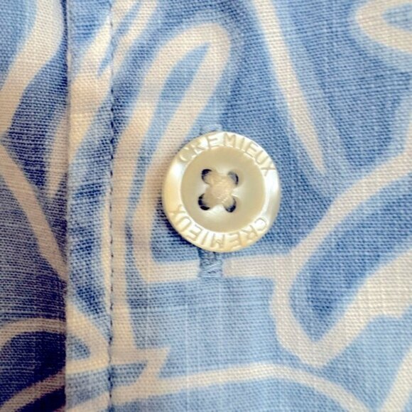 Daniel Cremieux Blue and White Casual Button Down Shirt in Men’s Size XL - Picture 5 of 7